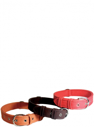 Smooth synthetic lined collar 1.5x30 cm - 1