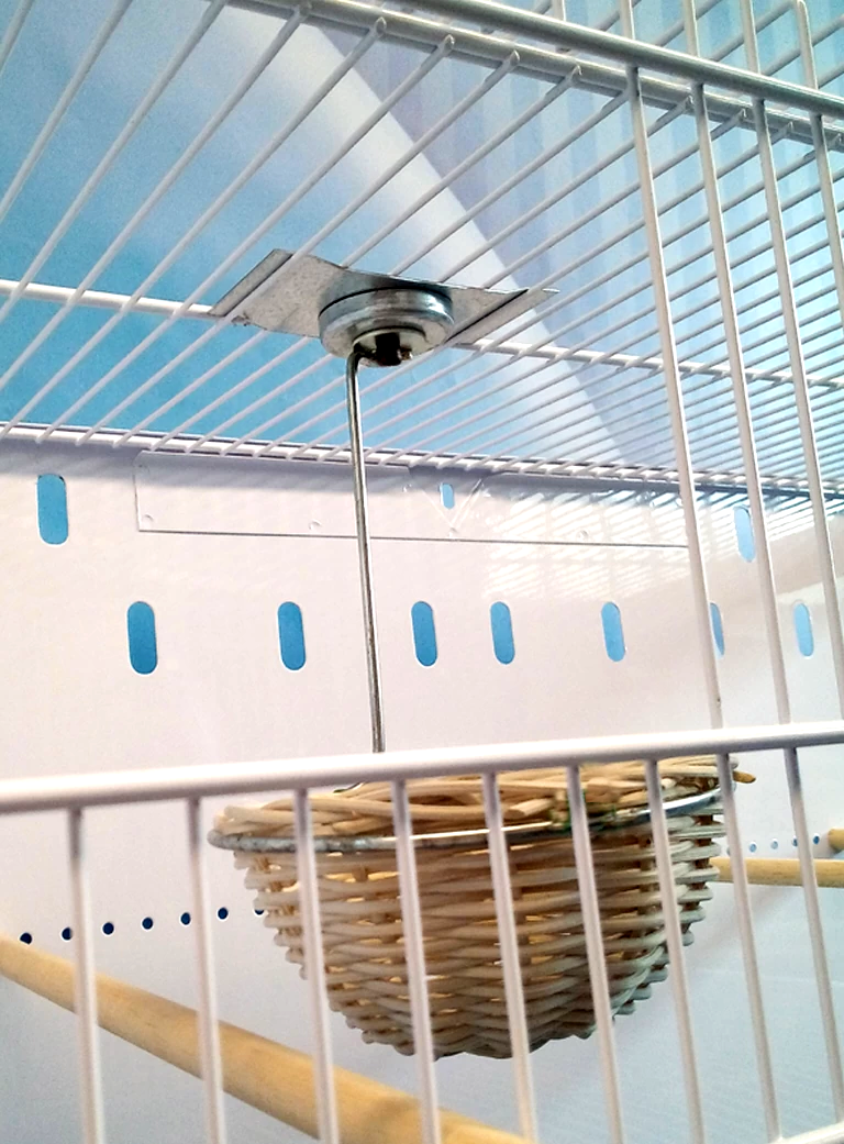 Anid holder with magnet for mesh cages - 1