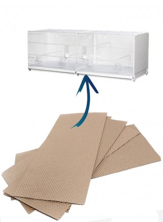 Punched paper for breeding cage 60/120 (57x38) - 1