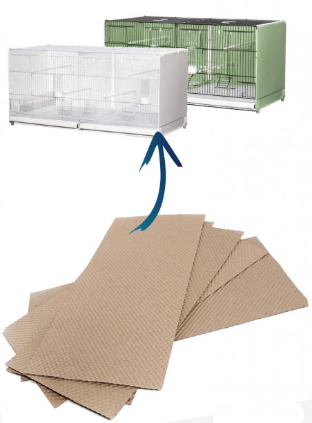 Bulinata paper for hatching cage cm.90 (41x38) - 1
