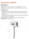 Digital thermometer for covatutto incubator - 3