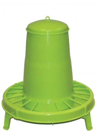 Plastic hopper feeder kg.15 with support - 1