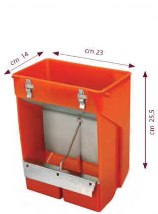 Feeder 2 compartments