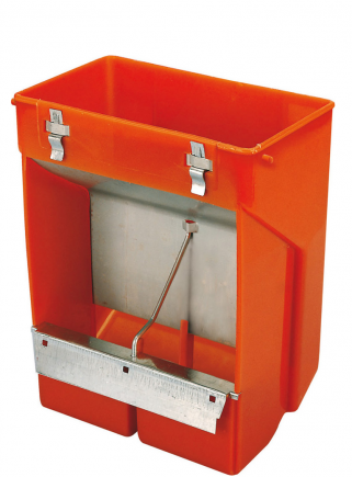 Feeder 2 compartments w / lid - 1