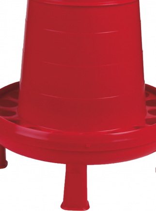 Plastic hopper feeder with holes + supports - 2