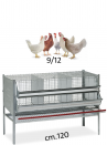 Chicken cage 120 - 1 cm