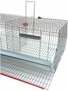 Hens cage 210 cm with 1 level - 1