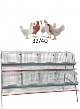 Gabbia galline piani 2 - 1