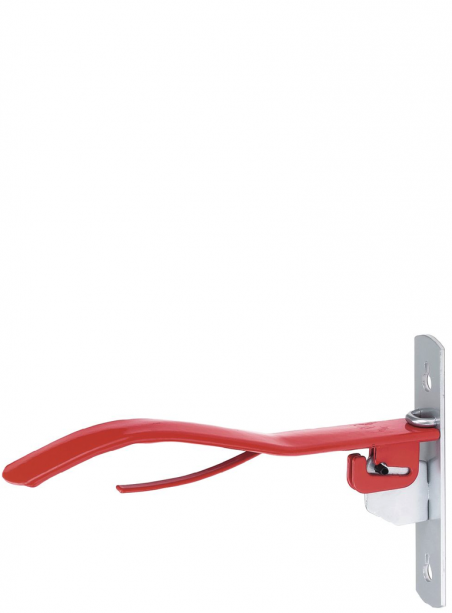 Folding metal saddle holder - 1
