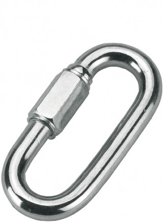 Snap hook with 4.1 - 2 cm screw safety